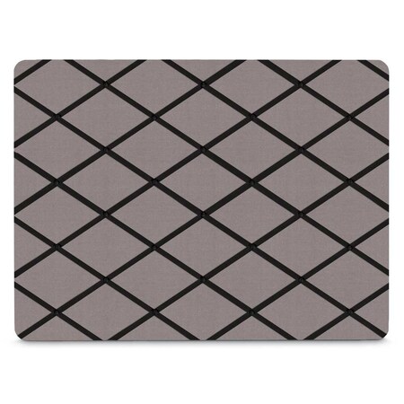 United Visual Products 72"x48" 3-Door Enclosed Outdoor Letterboard, Grey Felt/Black UV1164DPLUS-BLACK-GREY
